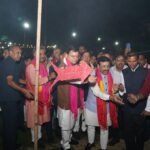 मुख्यमंत्री धामी ने हिंदू नेशनल कॉलेज में किया रावण दहन, प्रदेशवासियों को दी विजयादशमी की शुभकामनाएं