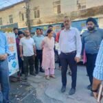 आगामी त्योहारों के दृष्टिगत नगर आयुक्त ने किया शहर की सफाई व्यवस्था का निरीक्षण, लापरवाही पर जताई नाराजगी